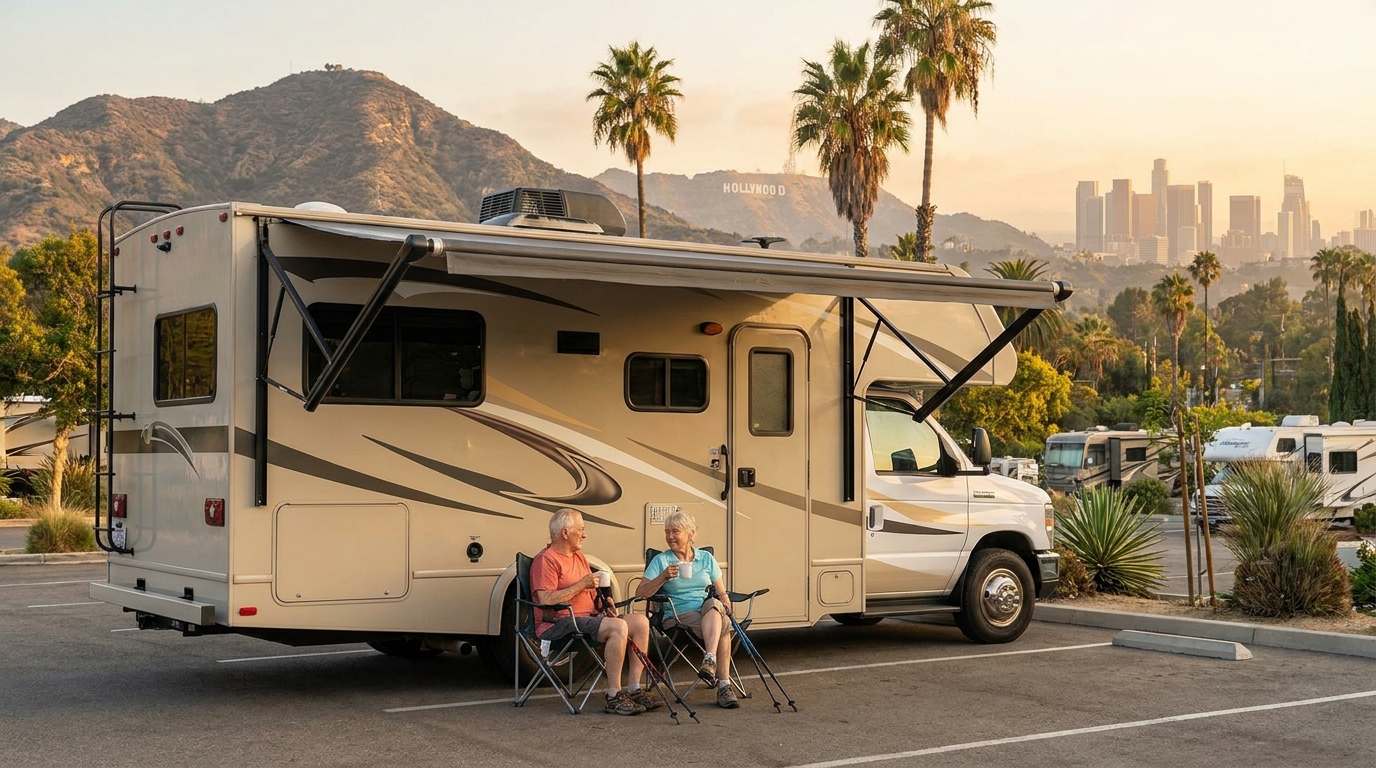 RV Camping in Los Angeles for Seniors - Comfort Sites 2026